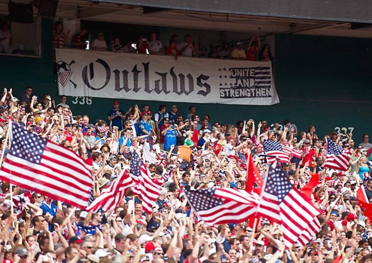 The AO banner has become a constant at U.S. national team games around the country.