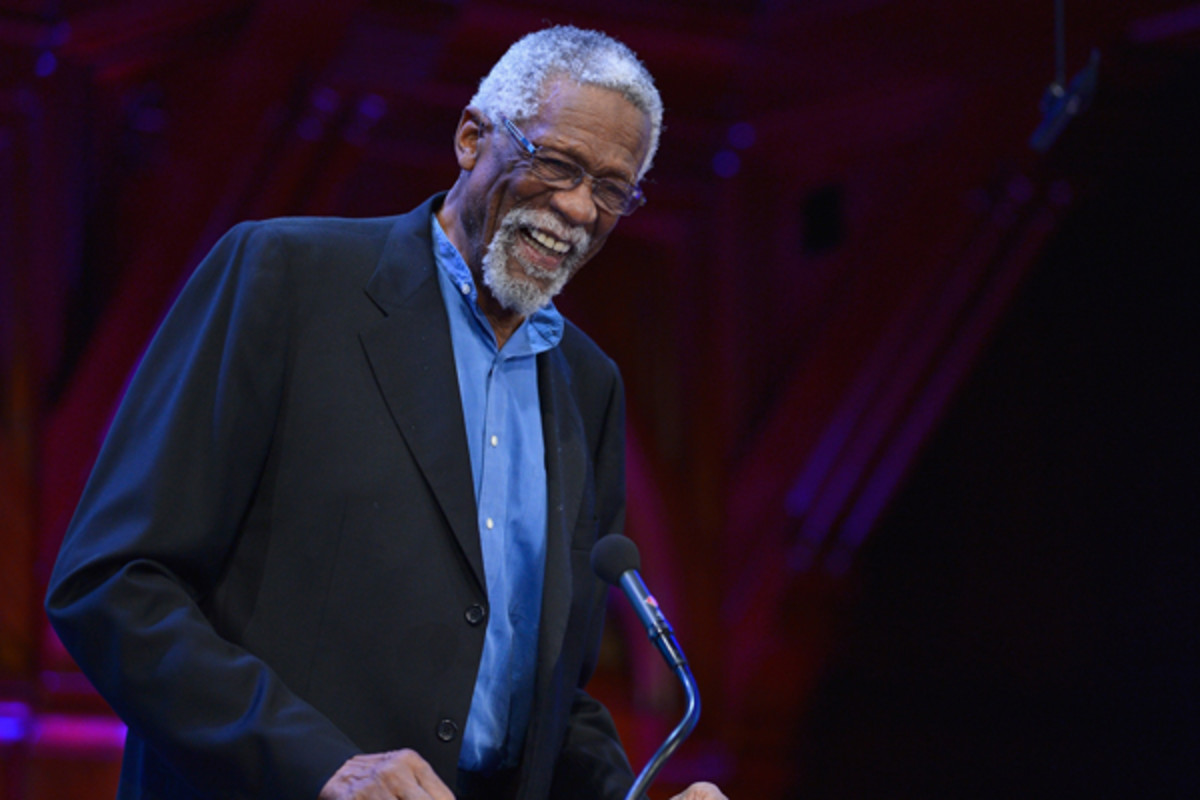Bill Russell won 11 championships with the Celtics. (Paul Marotta/Getty Images)