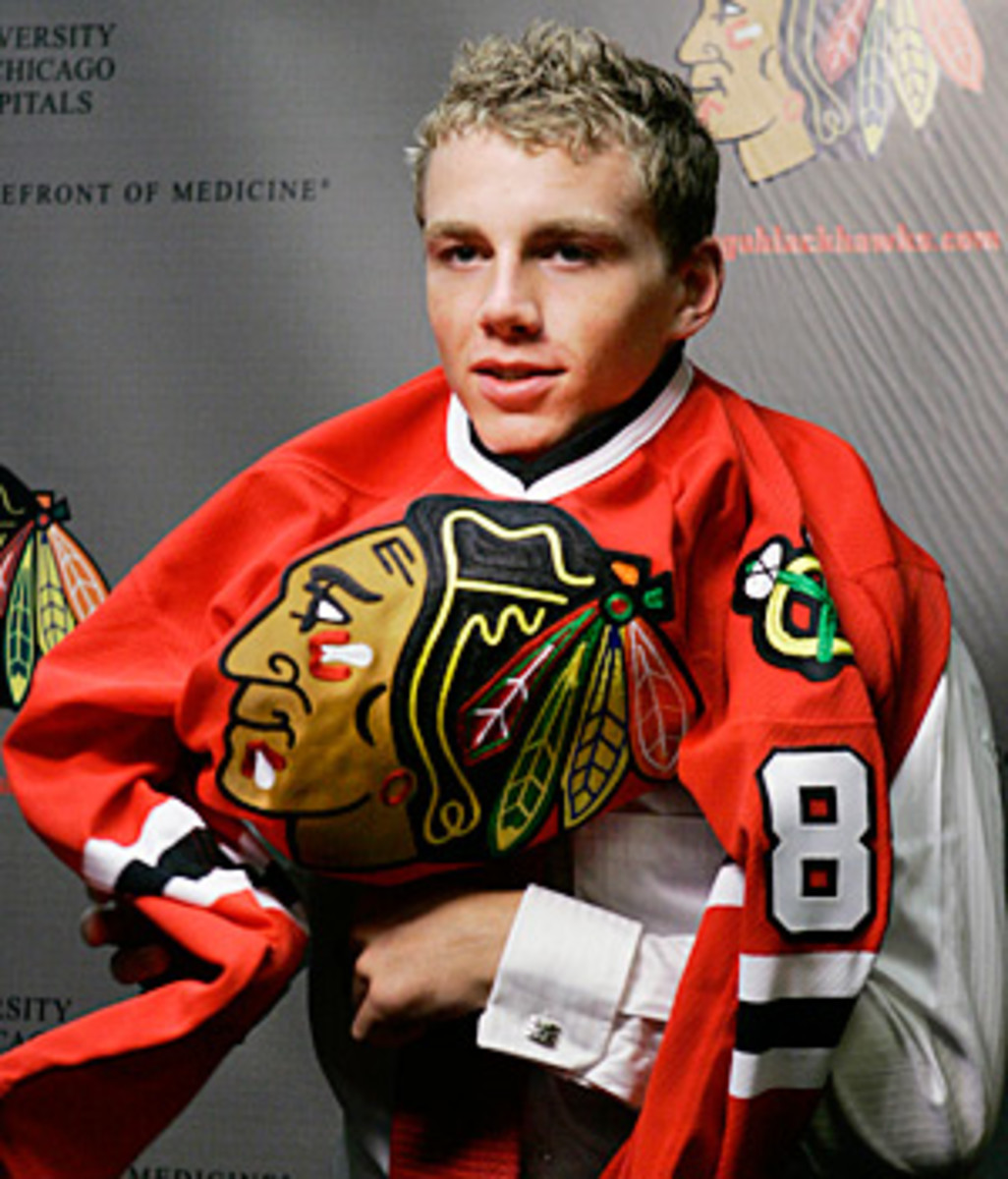 Patrick Kane was drafted first overall in 2007 ahead of notable first rounders James van Riemsdyk and Logan Couture