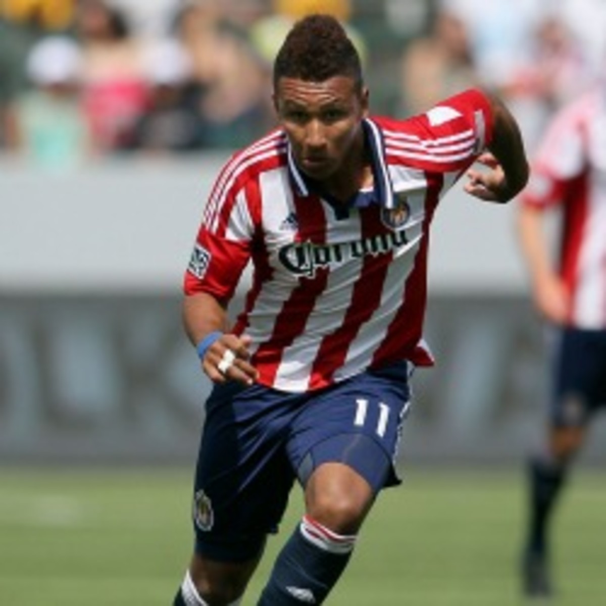 The New England Revolution traded for Chivas USA forward Juan Agudelo. (Victor Decolongon/Getty Images)