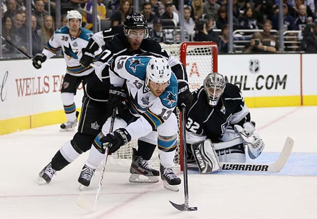 Raffi Torres' rap sheet includes a 21-game suspension handed down in last year's playoffs.