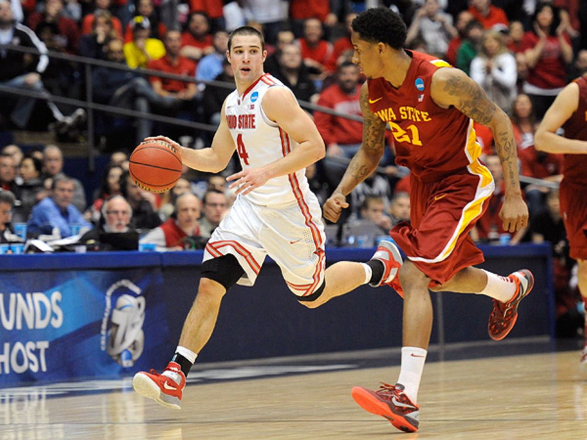 The point guard battle is sure to be heated between Aaron Craft and whomever Maryland installs in the position. (Jason Miller/Getty Images)