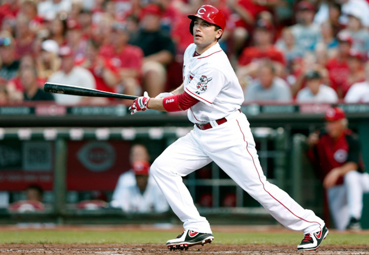 Joey Votto, who had knee surgery last summer, was included on Team Canada's final 28-man roster.