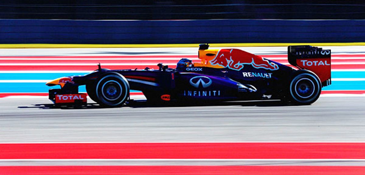 Runaway Formula One champion Sebastian Vettel shows no signs of cooling off.