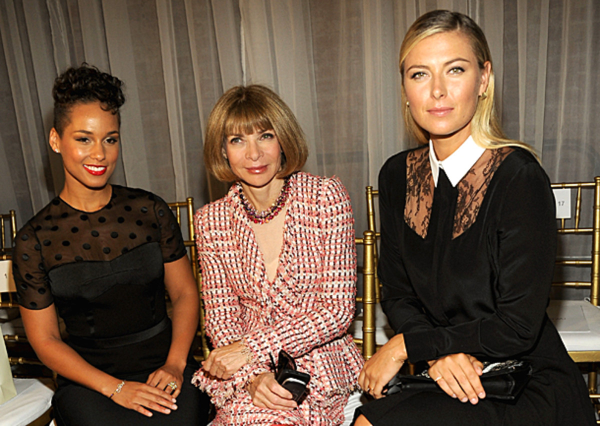 Maria-Sharapova-Anna-Wintour-Alicia-Keys