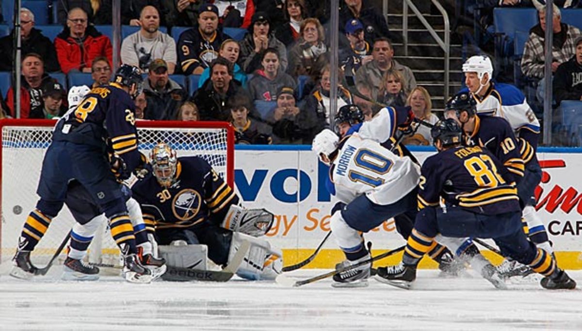 The St. Louis Blues could swing a trade for Sabres goalie Ryan Miller.