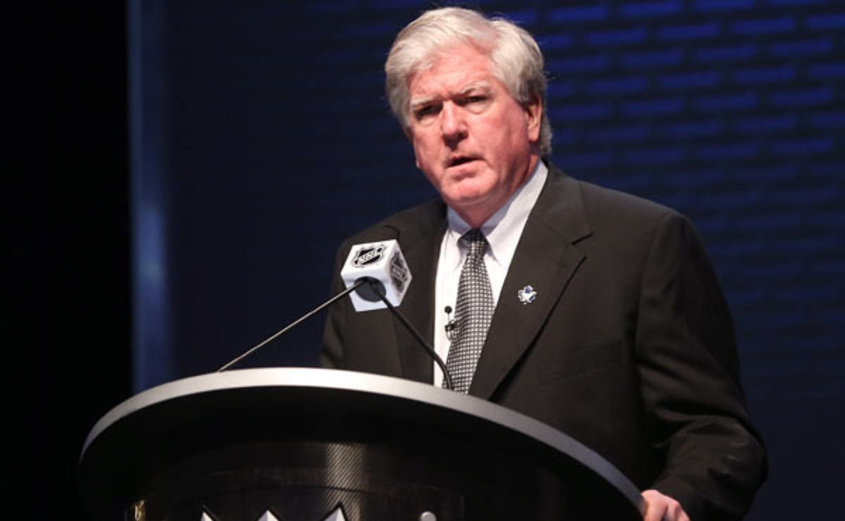 Brian Burke has been the General Manager for the Hartford Whalers, Vancouver Canucks, Anaheim Ducks, and Toronto Maple Leafs. (Bruce Bennett/Getty Images)
