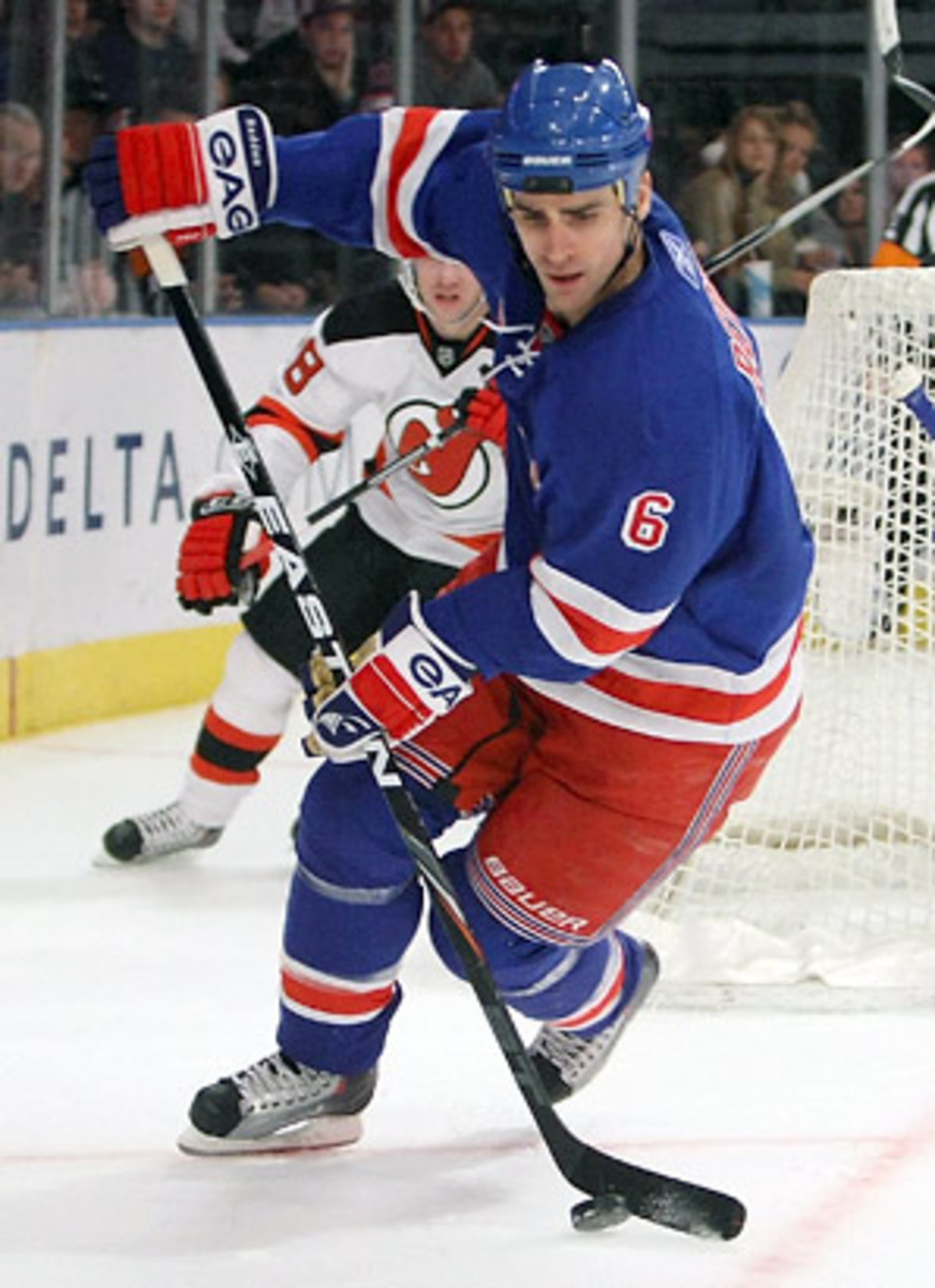 After being released by the Rangers, Wade Redden signed a one-year deal with the Blues.