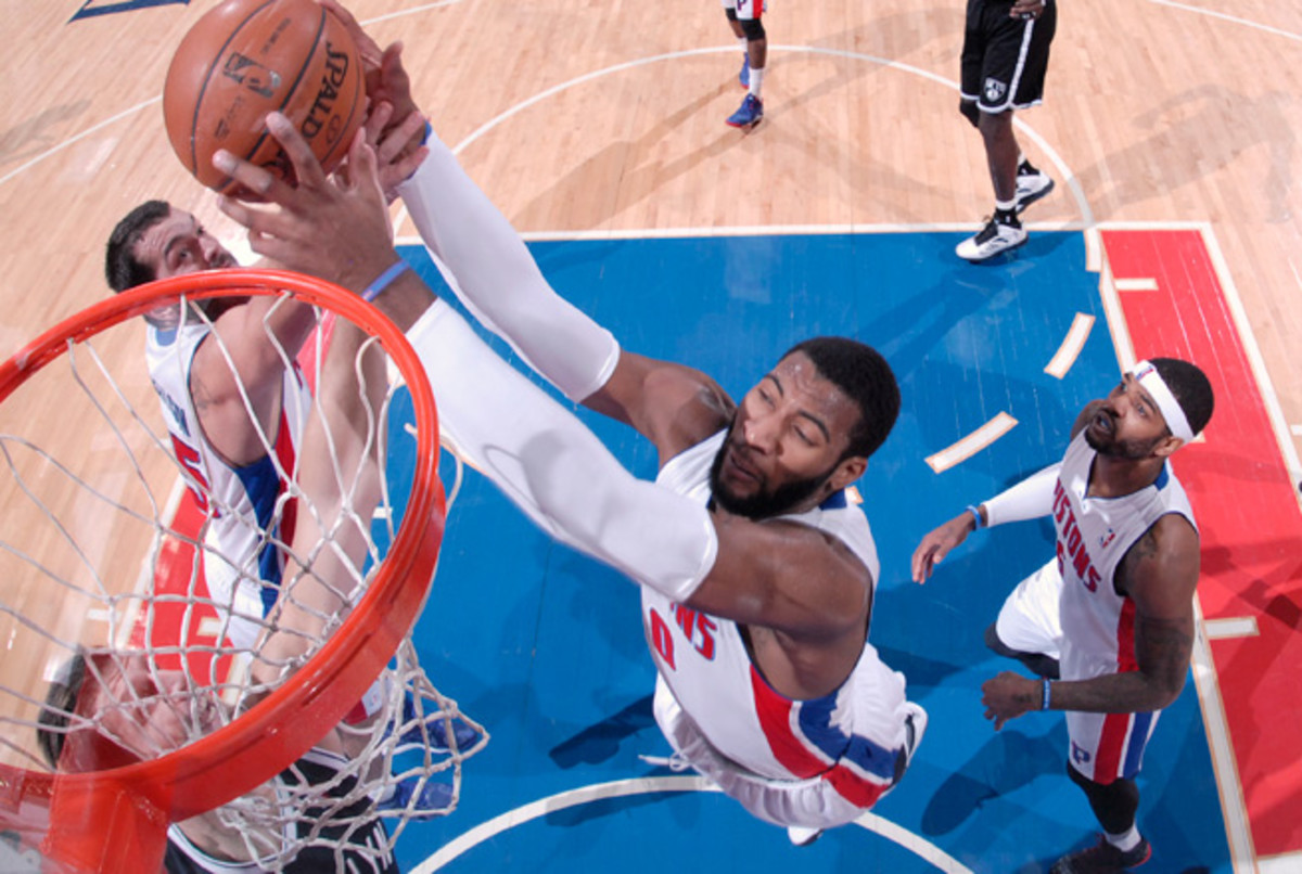 Andre Drummond, 20, is averaging 13.3 points, 12.7 boards and ranks No. 2 in in field-goal percentage.