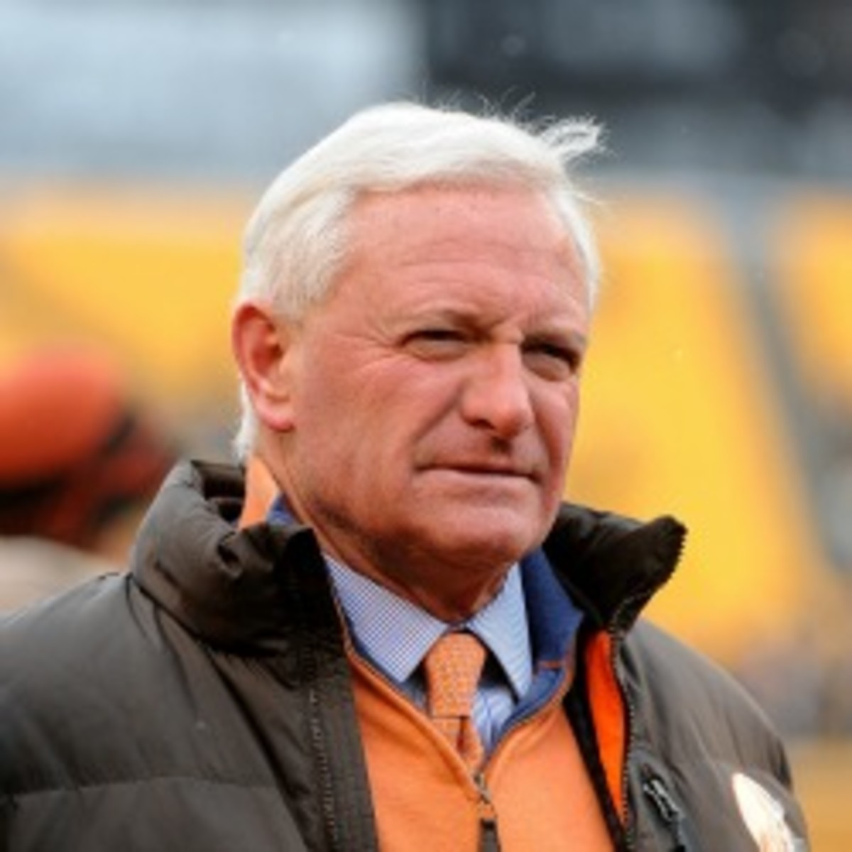 Browns owner Jimmy Haslam is facing a class-action lawsuit for fraud. (George Gojkovich/Getty Images)