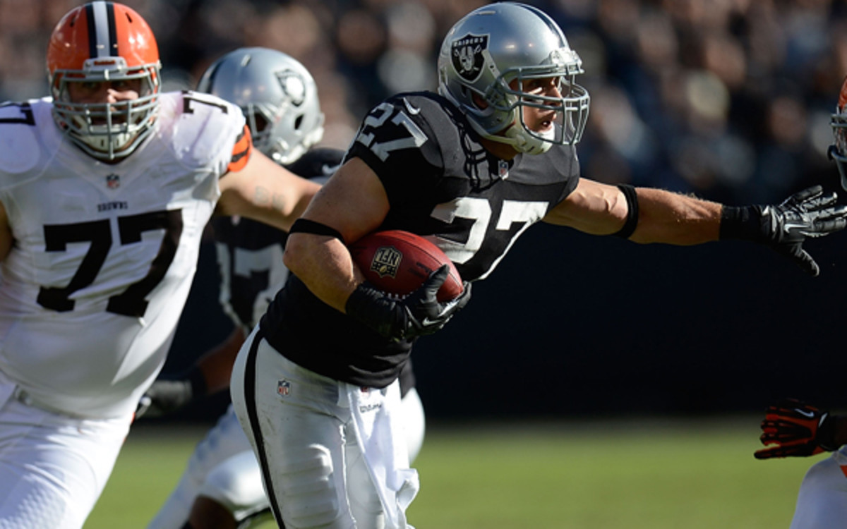 Matt Giordano has played for the Raiders, Saints, Packers and Colts.(Photo by Thearon W. Henderson/Getty Images)