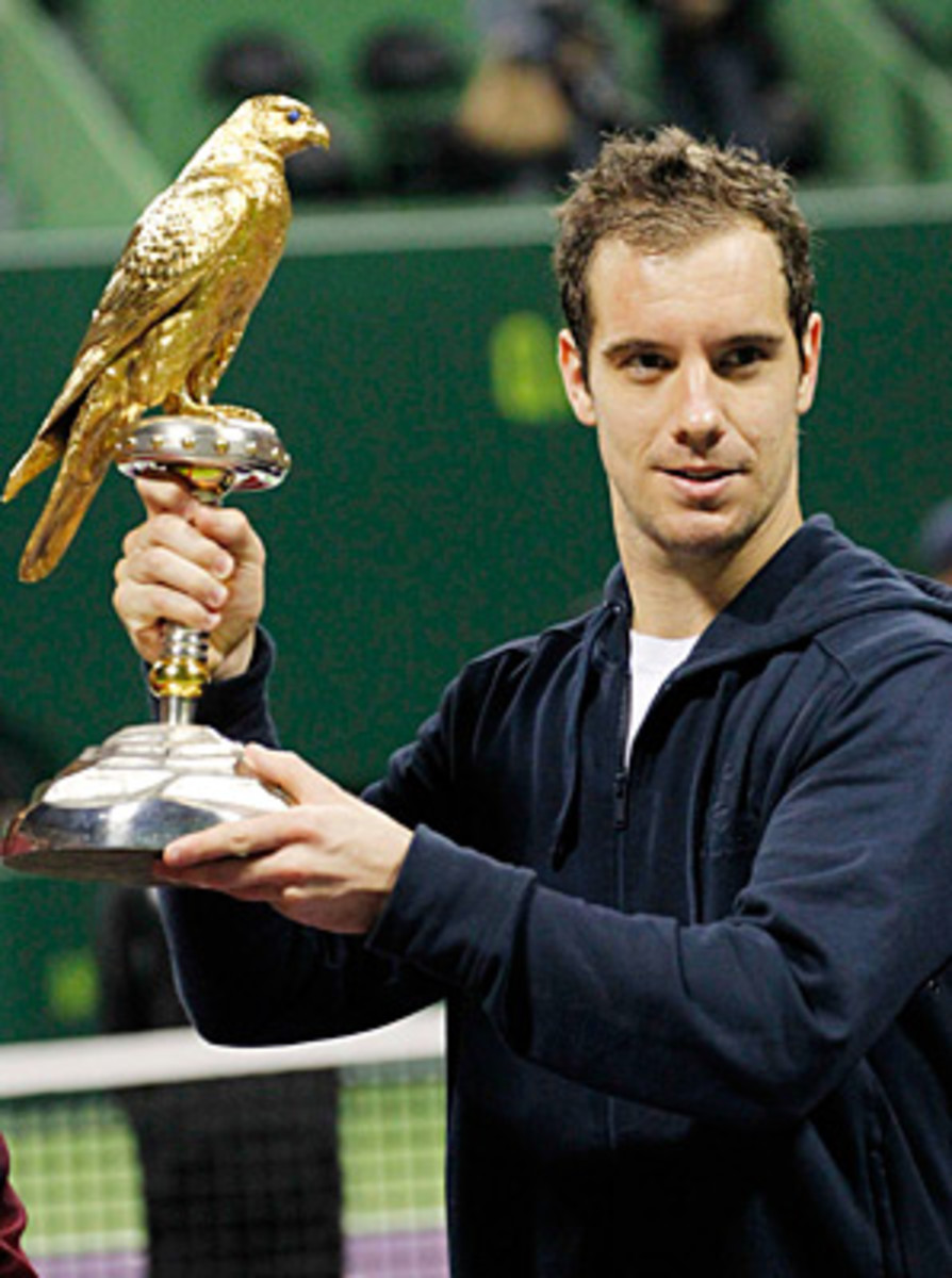 Richard Gasquet took home the Qatar crown for his eighth career title.