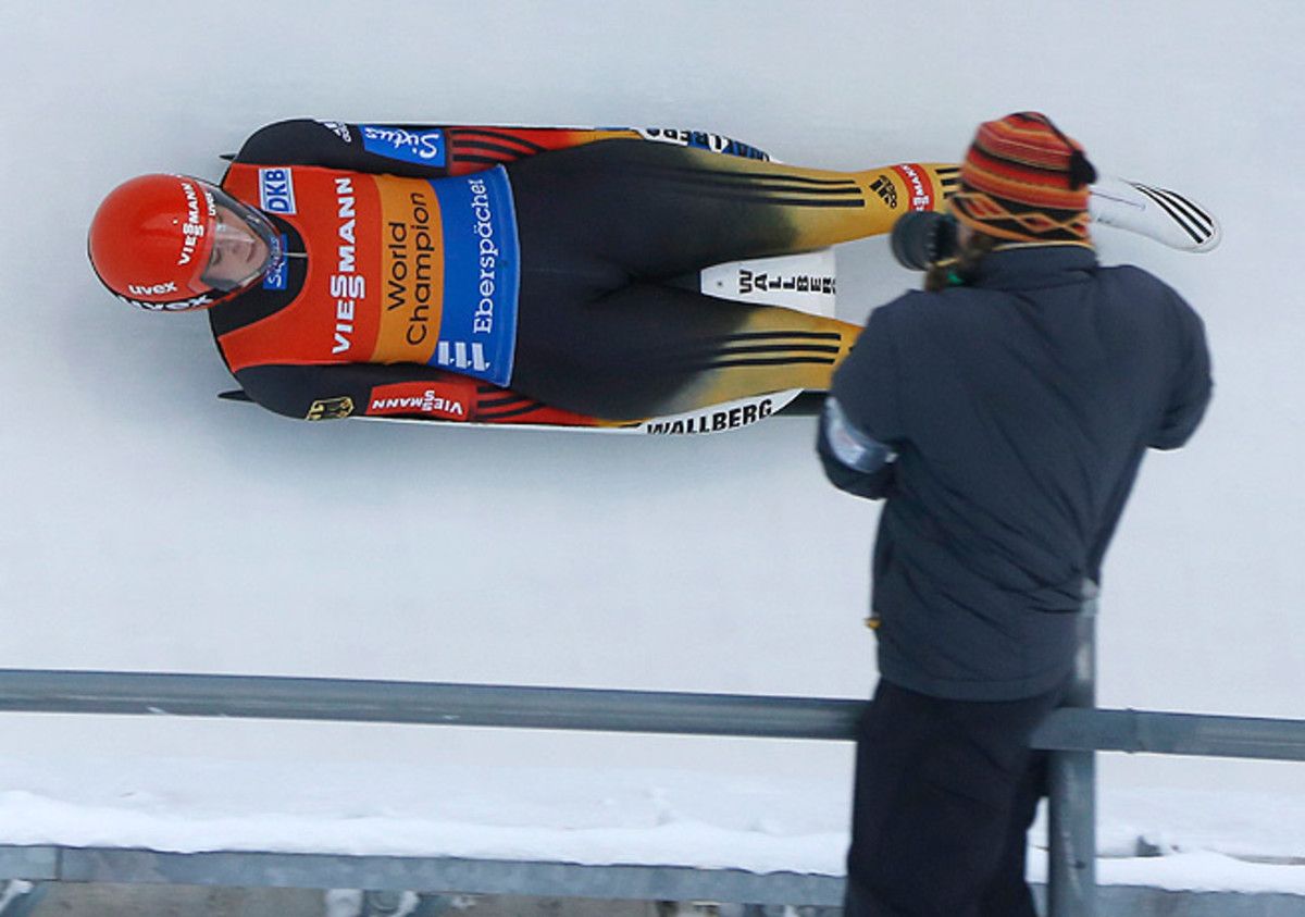 Natalie Geisenberger has yet to lose in five World Cup luge races so far this season.