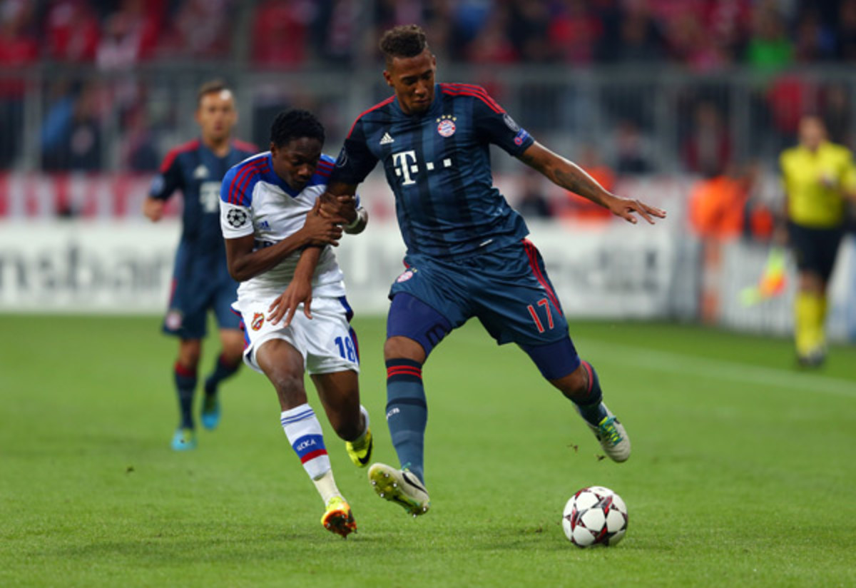 Jerome Boateng and Bayern Munich are tasked with improving on last season's historic treble. (Alex Grimm/Bongarts/Getty Images)