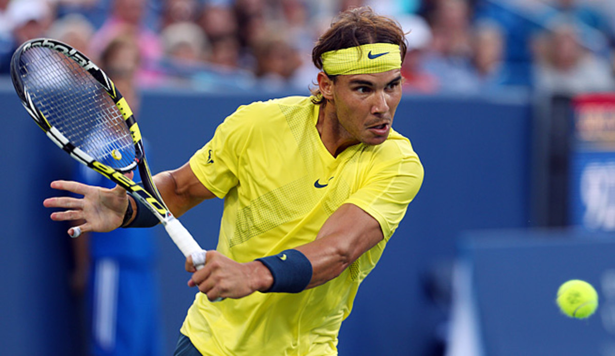No. 2 Rafael Nadal, the 2010 U.S. Open champion, is 15-0 on hard courts this year and 53-3 overall.