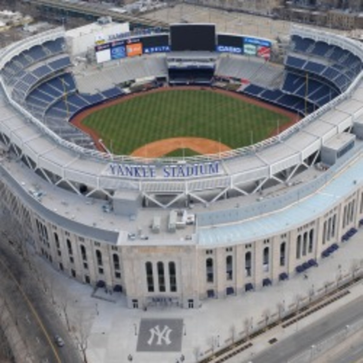 Yankee Stadium will host two outdoor NHL games in 2014. (Photo by Mark Bonifacio/NY Daily News Archive via Getty Images)