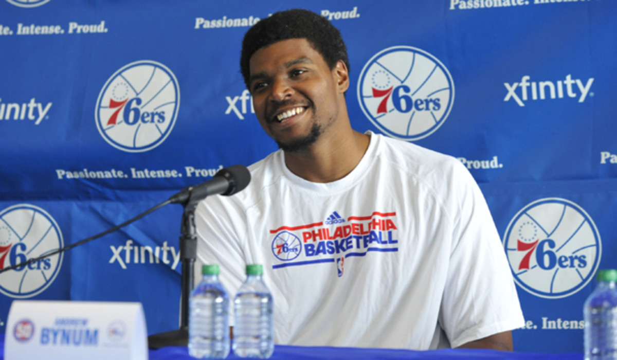 Andrew Bynum could find a suitor in the Cleveland Cavaliers. (David Dow/NBAE via Getty Images)