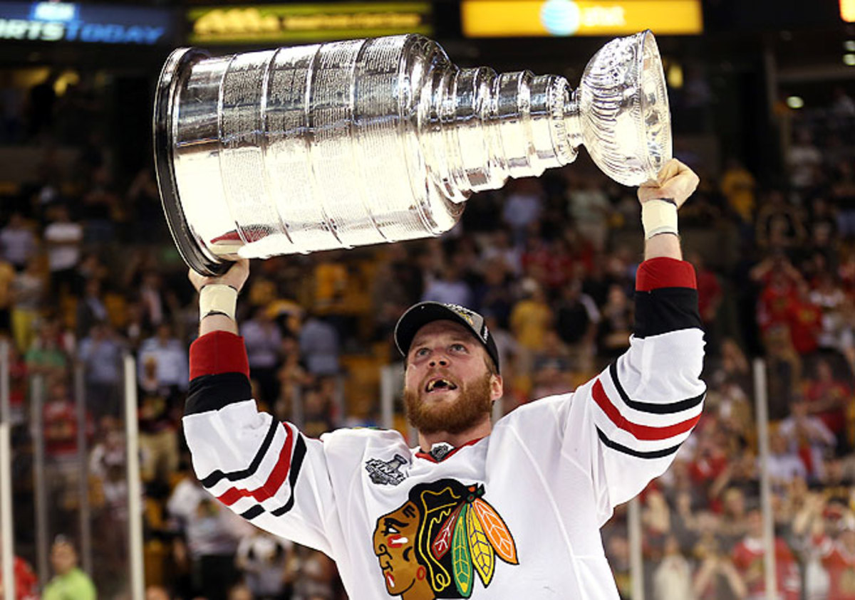Bryan Bickell was crucial during Chicago's run to the Stanley Cup and scored the tying goal in Game 6.