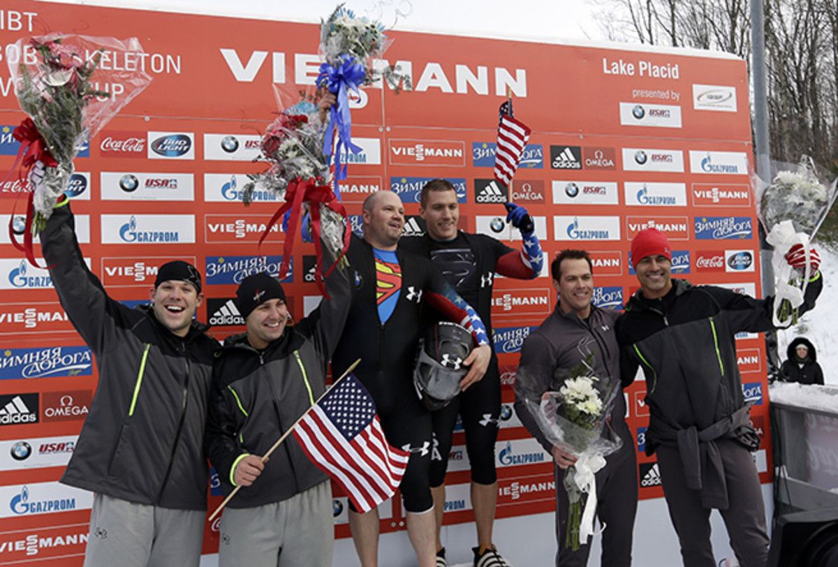 It was a clean sweep for the U.S. in the two-man bobsled event at the World Cup.
