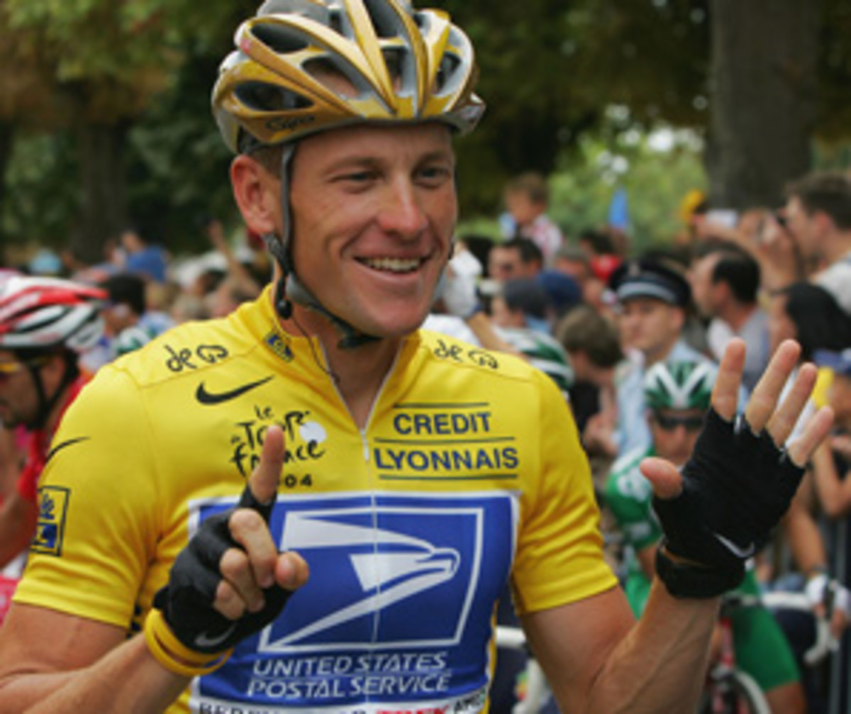 Lance Armstrong, shown here after his sixth Tour de France win in 2004, admitted earlier this week that he had taken performance-enhancing drugs.