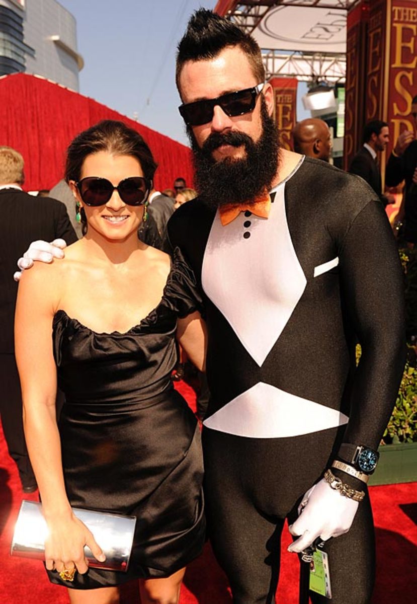 Danica Patrick and Brian Wilson