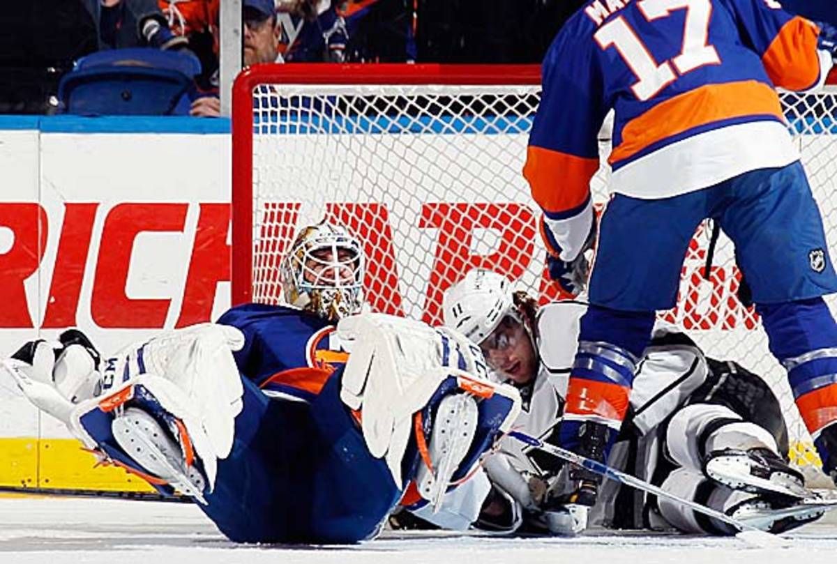 Kevin Poulin isn't the answer to the New York Islanders' goaltending woes.