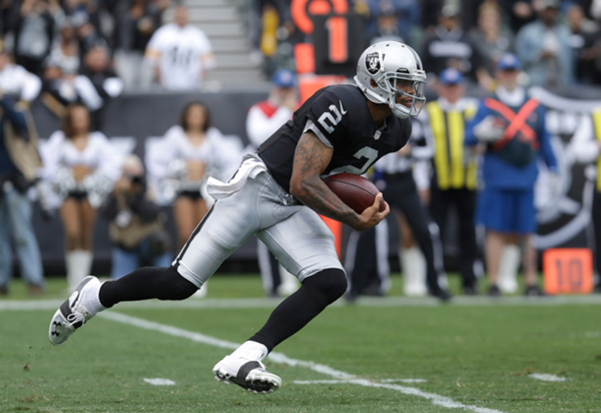 Terrelle Pryor starts RaidersSteelers game with longest QB run in NFL