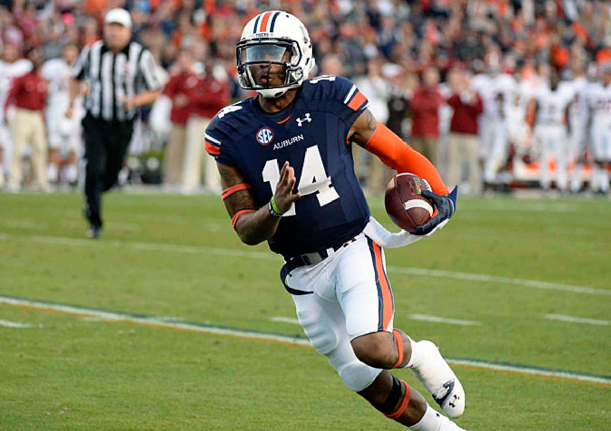 Nick Marshall showed why he's the SEC's most electrifying player, racking up three scores on Alabama.