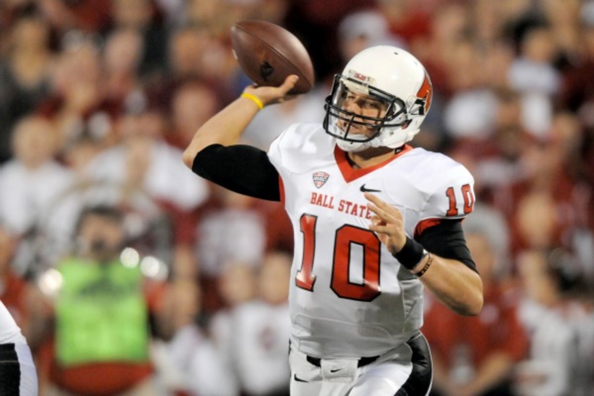 Ball State expects Keith Wenning (knee) back in time for the season opener. (Jackson Laizure/Getty Images)