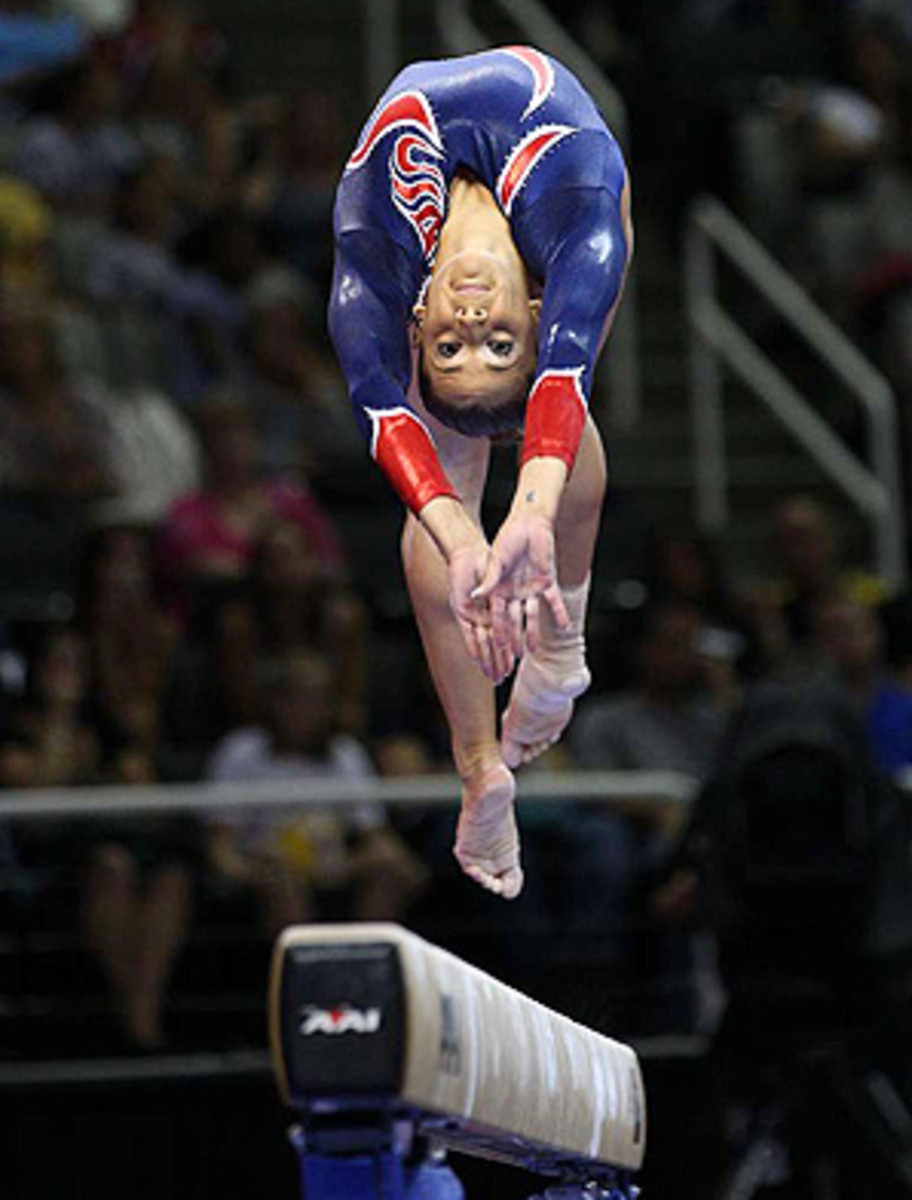 Alicia Sacramone competed in the 2012 Olympic Trials, but didn't make the team.