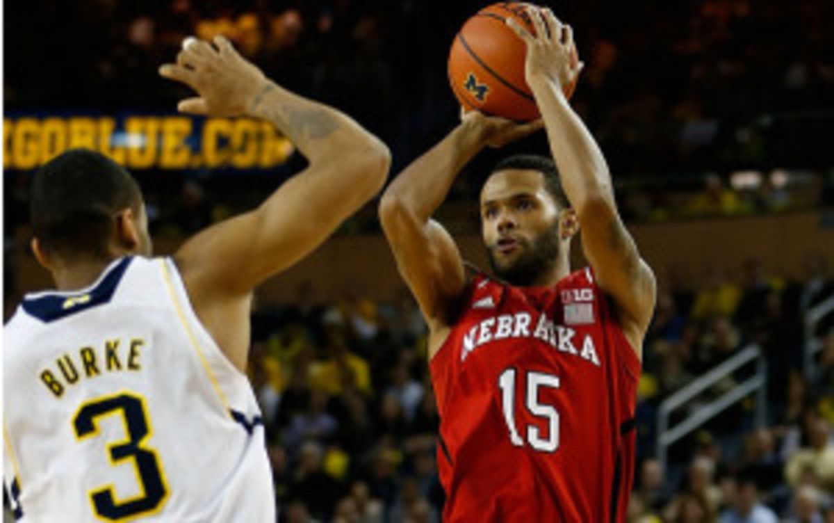Ray Gallegos led the Big Ten in three-pointers last season. (Gregory Shamus/Getty Images)