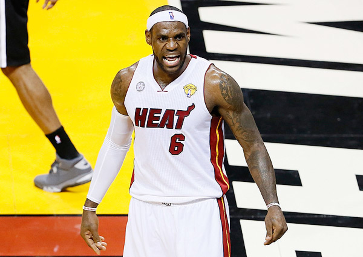 LeBron James and the Heat won the 2012-13 NBA title