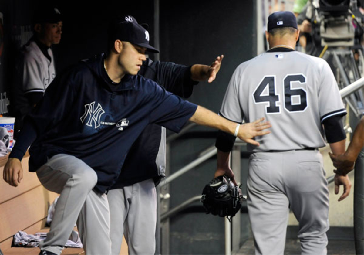 Andy Pettitte sets Yankees' strikeout record on a night he'd probably  rather forget - Sports Illustrated