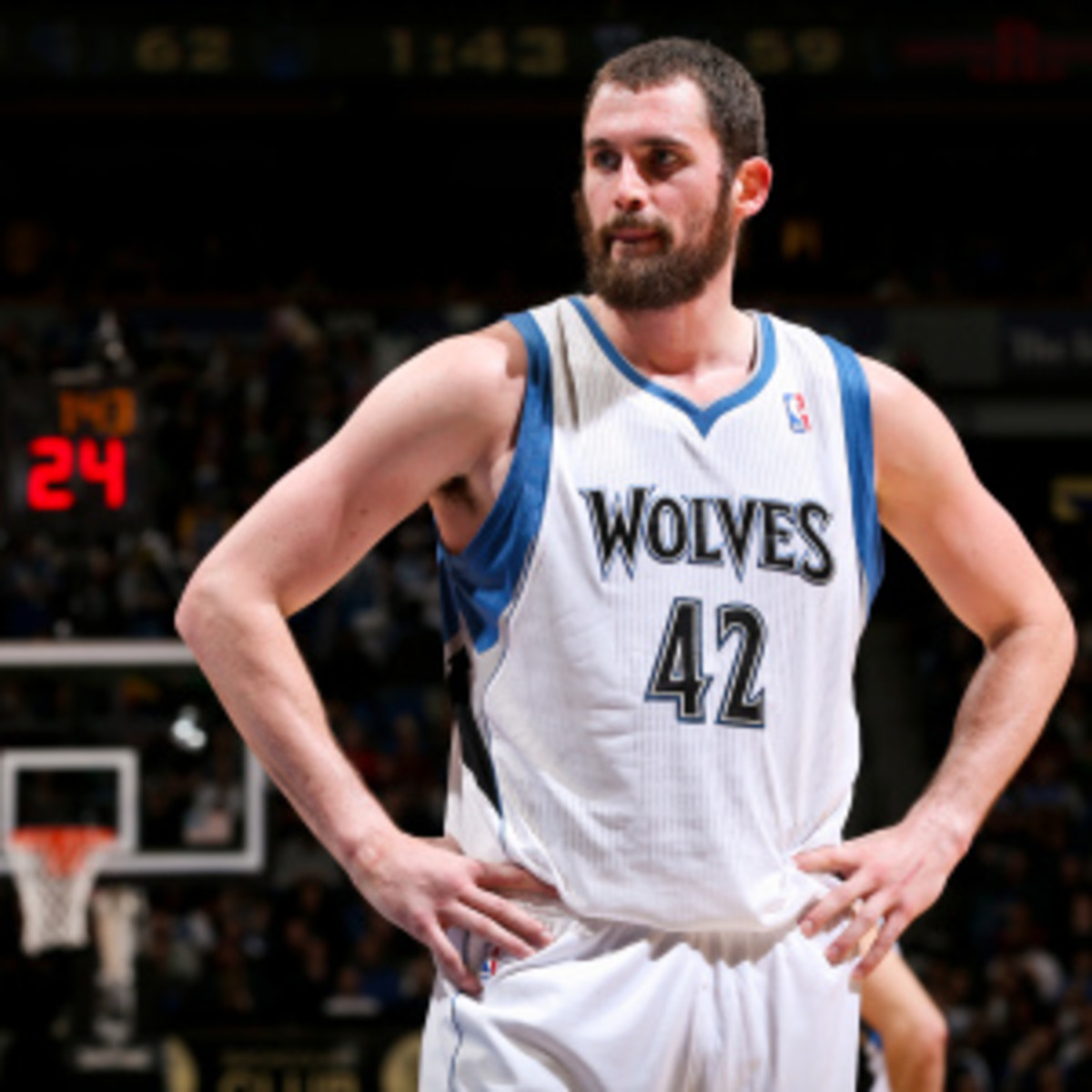 Kevin Love could be back with the team next Friday. (David Sherman/Getty Images)