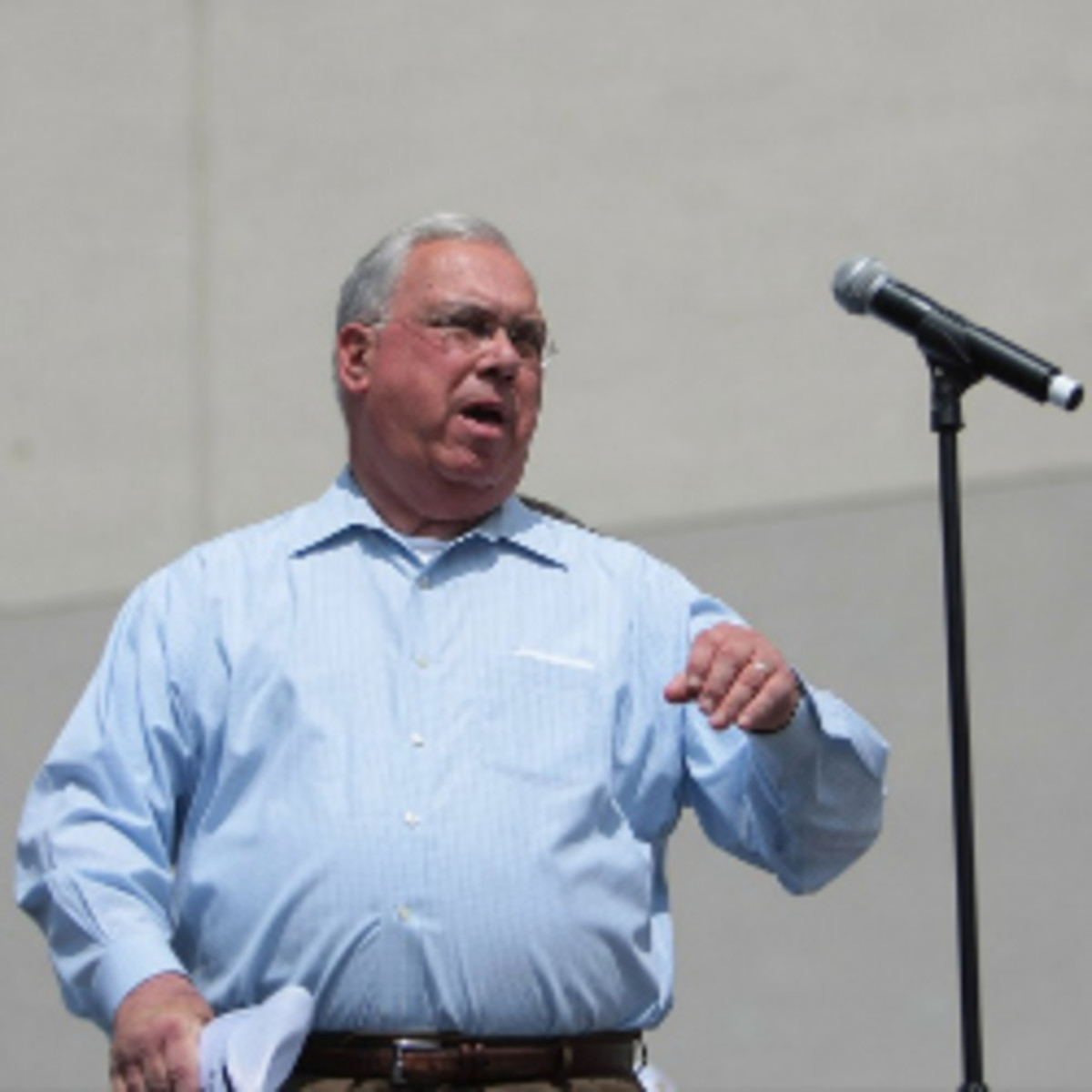 The Boston Olympic Exploratory Committee hopes to gain Mayor Thomas Menino's approval in its bid to bring the 2024 Games to the city. (Fred Kfoury/Icon SMI)