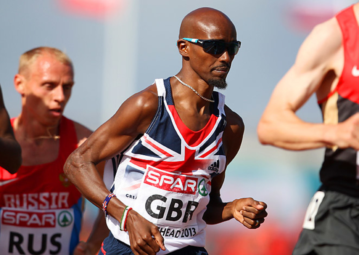 Mo Farah's win helped Britain finish Day 1 of the European Team Championships in third place. 