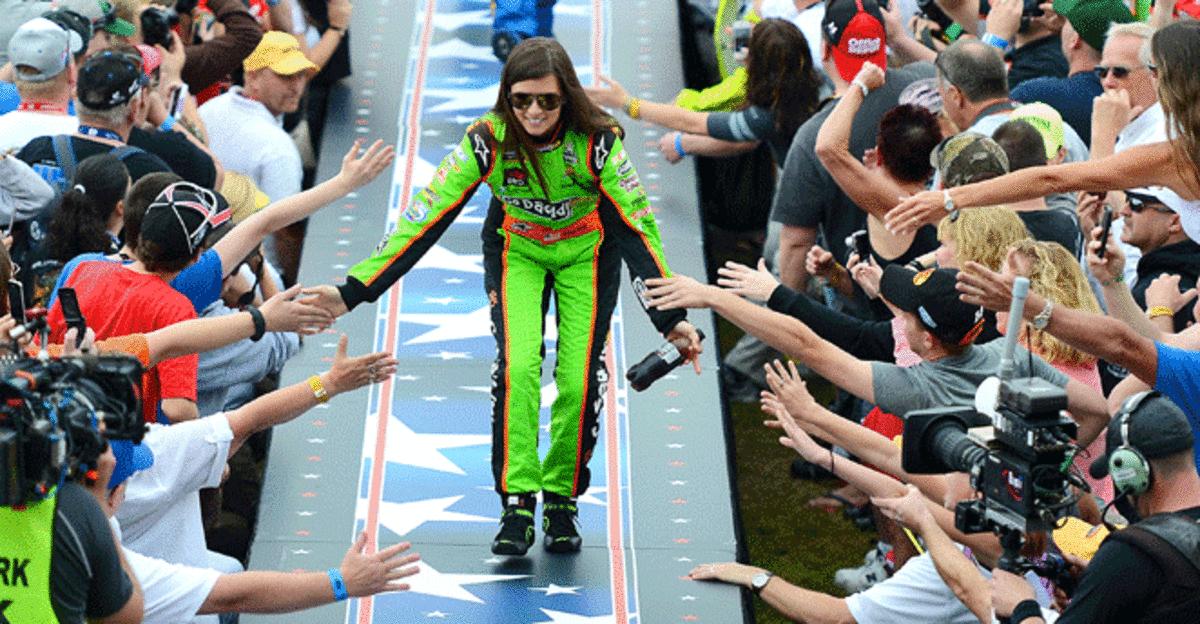 Danica Patrick was a fan favorite in Sunday's Daytona 500, but how many people were really watching?