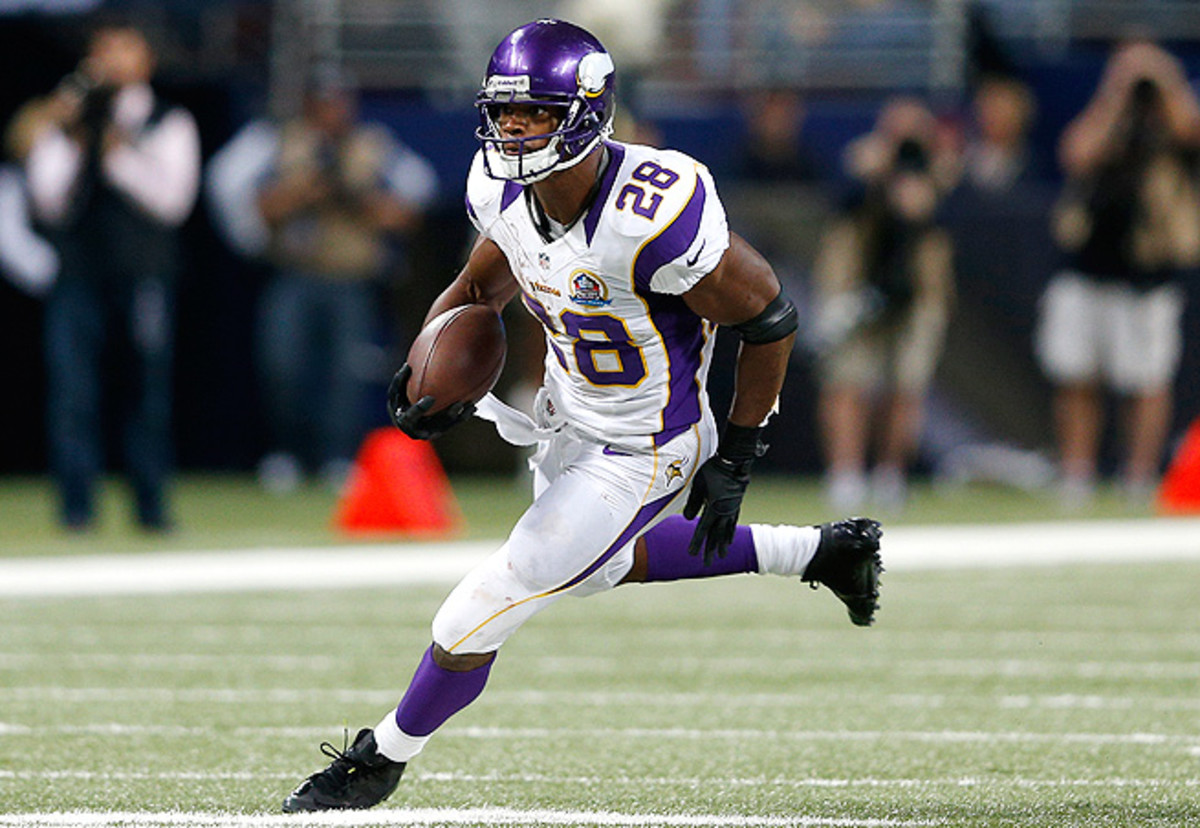 If you're lucky enough to land Adrian Peterson, how do you handle his bye in Week 5? 