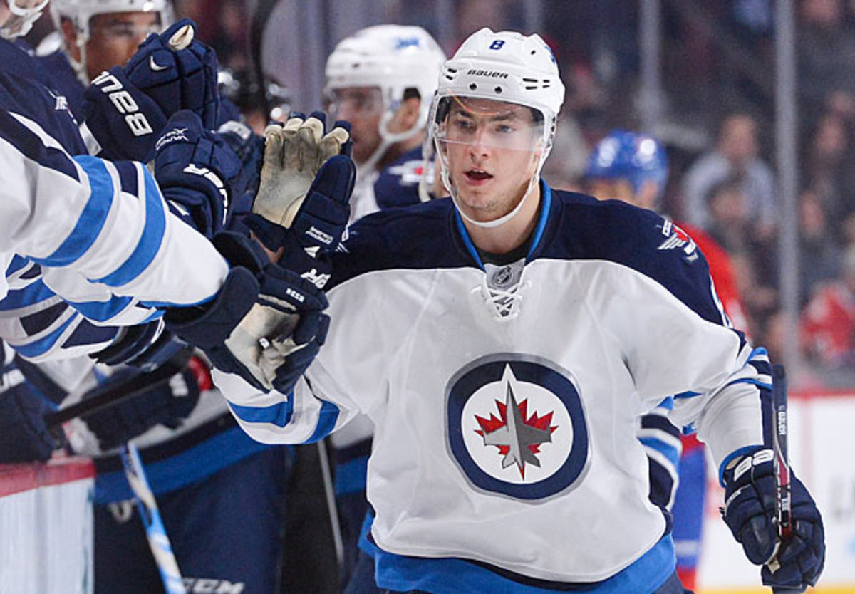 Alex Burmistrov has left the Winnipeg Jets to play in the KHL
