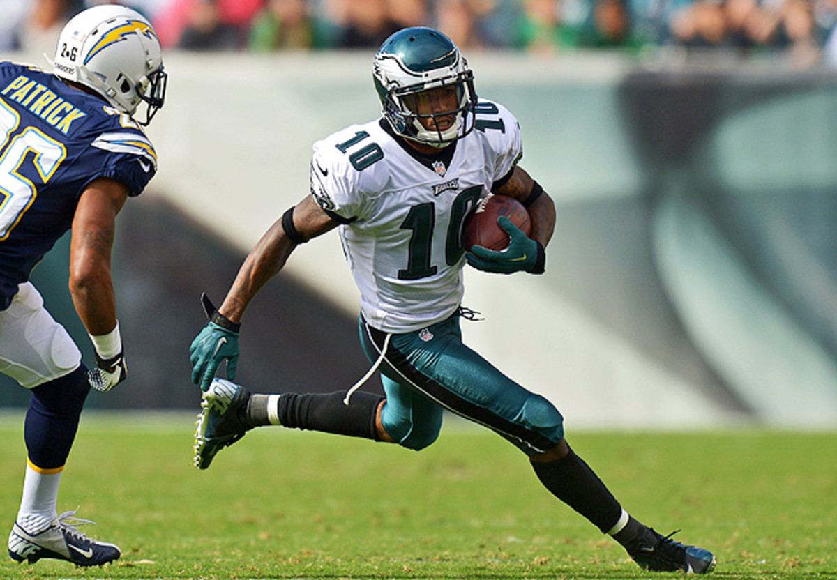 DeSean Jackson is thriving in the Eagles' revamped offense, making big plays all over the field.