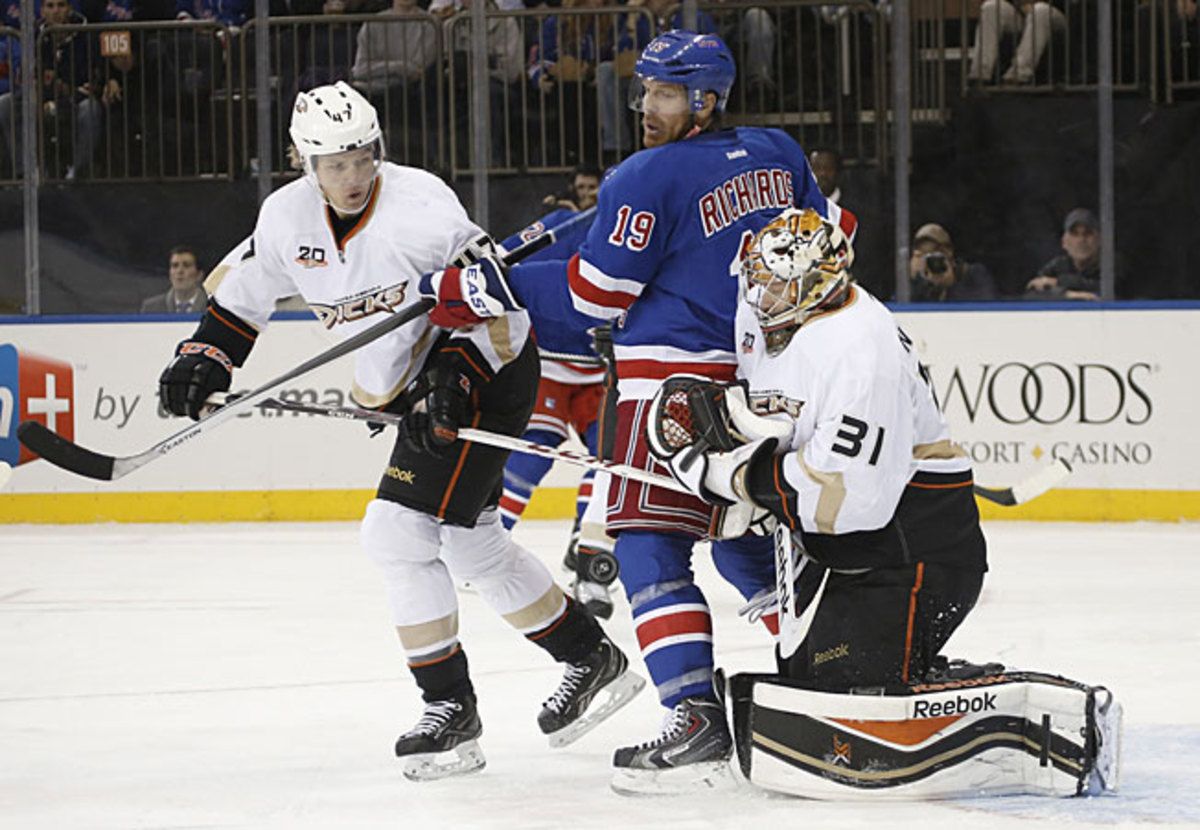 Rookie goalie Frederik Andersen has stepped in and won six straight to begin his NHL career.