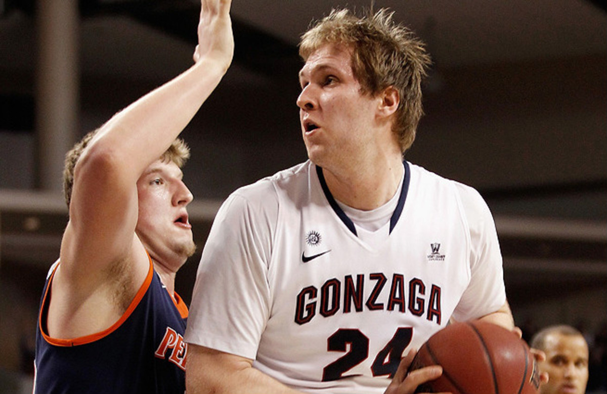 Gonzaga's Przemek Karnowski barely played his freshman year, but showed glimpses of being a centerpiece scorer.