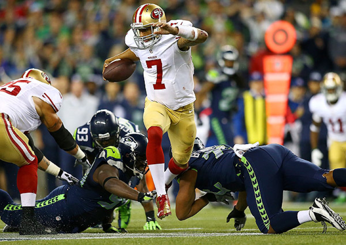 The 49ers are favored by 2.5 points over the visiting Seahawks. 