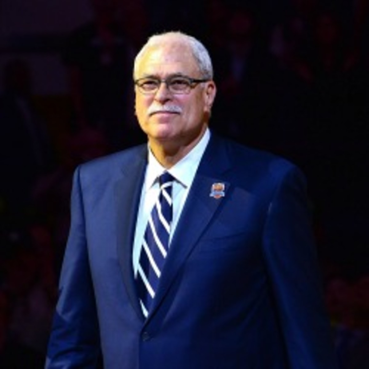 Phil Jackson has reportedly turned down the Brooklyn Nets head coaching job. (James Devaney/Getty Images)