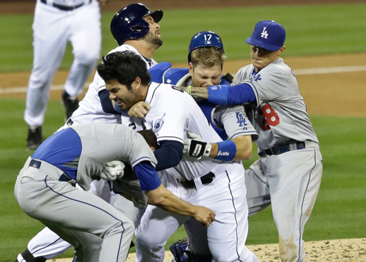 The Dodgers-Padres brawl will cost Zack Greinke eight weeks and Carlos Quentin eight games.