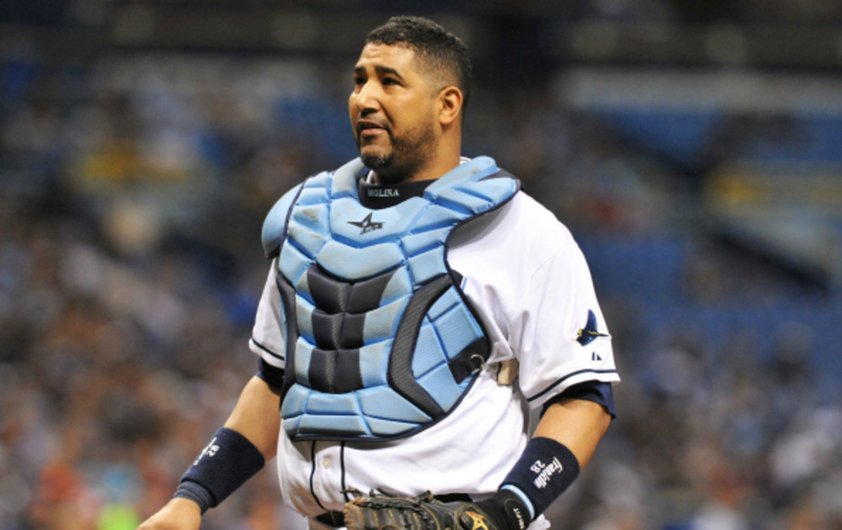 Jose Molina is has agreed in principle to a two year deal with the Rays