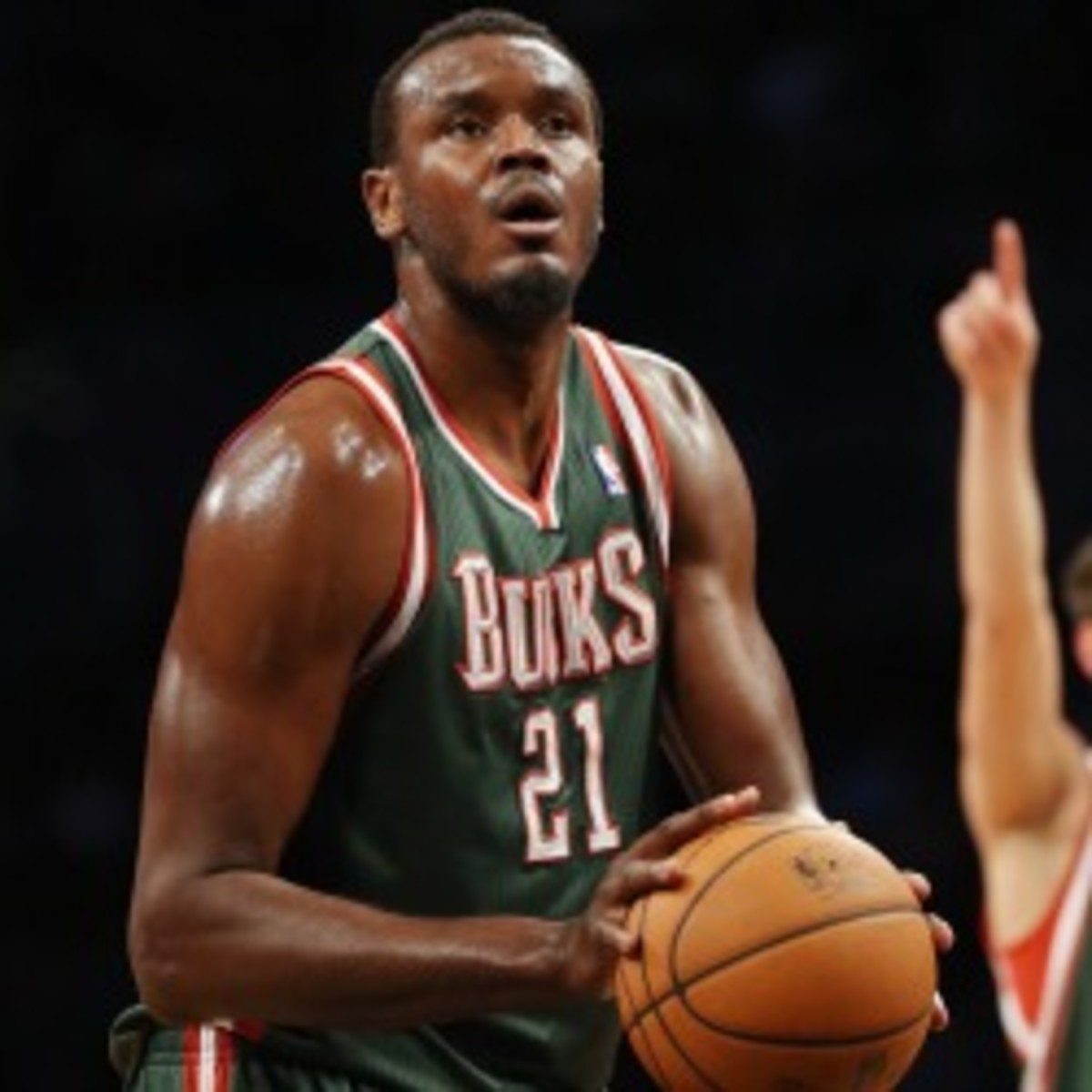 Currently facing the Miami Heat in the playoffs, Samuel Dalembert wants to play for them next year (Bruce Bennett/Getty Images)