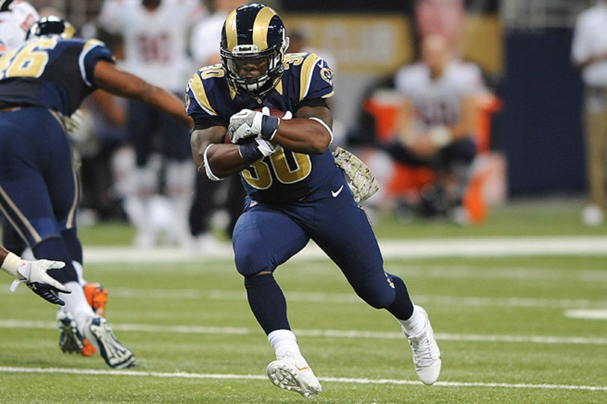 Zac Stacy remains the Rams' biggest threat, and will likely continue to see 20 touches or more per game.