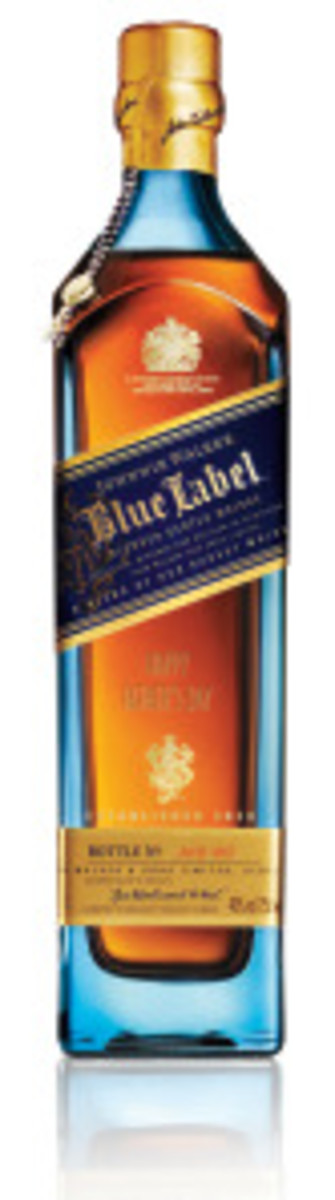JW Blue FD Bottle