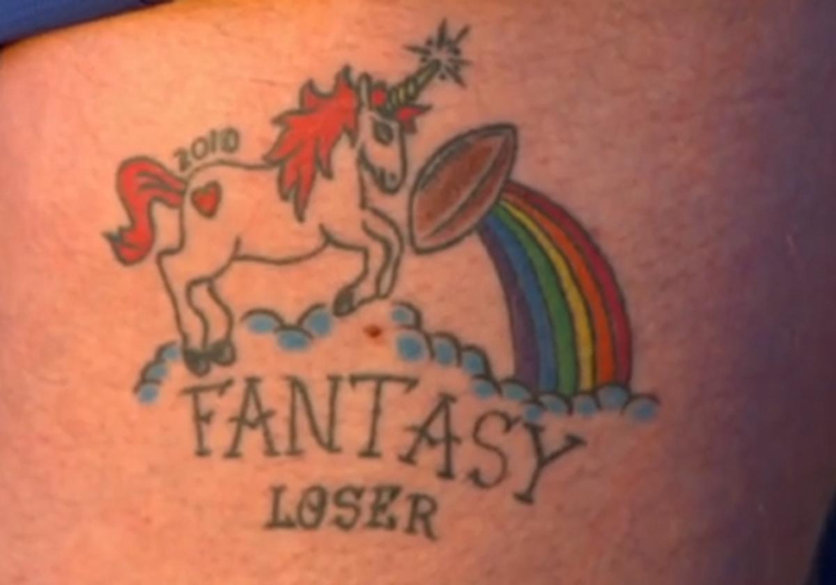 15 Fantasy Football Tattoo League Photos and Premium High Res Pictures   Getty Images